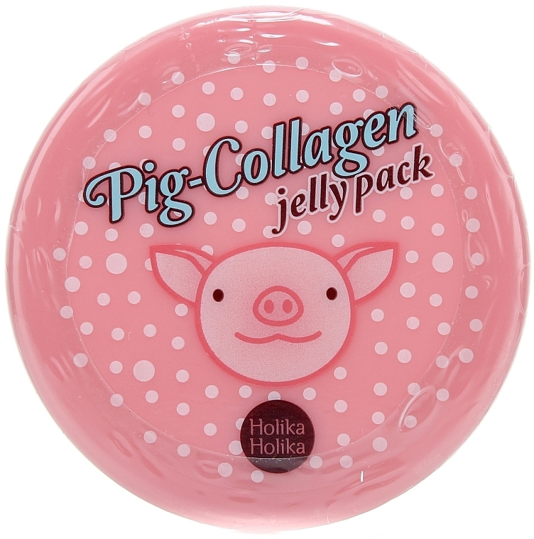 Collagen Night Mask - Holika Holika Pig-Collagen Jelly Pack — photo N2