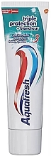 Fragrances, Perfumes, Cosmetics Toothpaste - Aquafresh Triple Protection Whitening Toothpaste