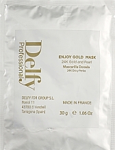 Exfoliating Face Mask - Delfy Cosmetics Enjoy Gold Mask — photo N1