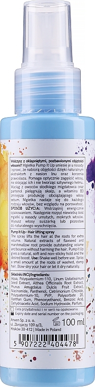 Volume Hair Spray - Anwen Pump It Up — photo N2