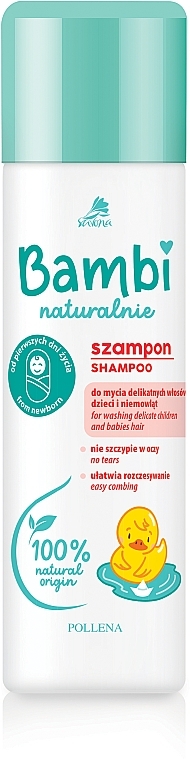 Baby Shampoo - Pollena Savona Bambi Naturalnie Shampoo — photo N1