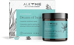 Night Face Mask - Alkmie Dream Of Beauty Calming Sleeping Mask — photo N3