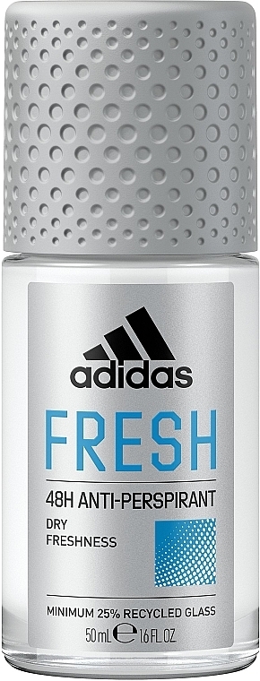 Roll-On Antiperspirant Deodorant for Men - Adidas Fresh 48H Anti-Perspirant — photo N1