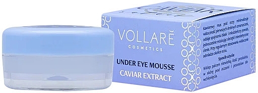 Rejuvenating Eye Mousse - Vollare Cosmetics Caviar Extract Under Eye Mousse — photo N1