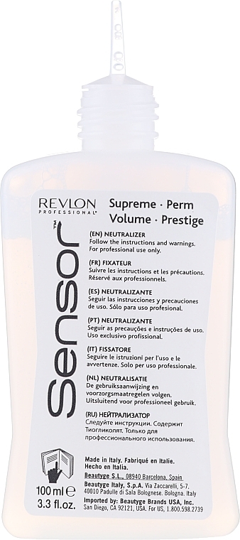 Natural Curling Perm Care - Revlon Professional Sensor Perm (lot/20ml + lot/72ml + neutr/100ml) — photo N4