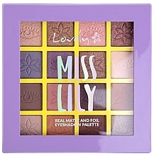 Fragrances, Perfumes, Cosmetics Eyeshadow Palette - Lovely Miss Lily Eyeshadow Palette