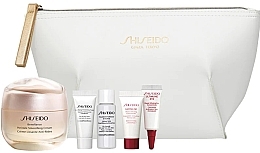 Fragrances, Perfumes, Cosmetics Set - Shiseido Benefiance Wrinkle Smoothing Cream (f/cr/50ml + foam/5ml + treat/7ml + conc/5ml + eye/conc/3ml)