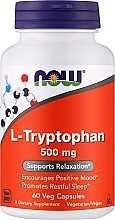 Fragrances, Perfumes, Cosmetics Capsules L-Tryptophan, 500 mg. - Now Foods L-Tryptophan