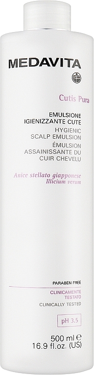 Hair Emulsion - Medavita Cutis Pura Hygienic Scalp Emulsion — photo N1