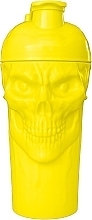 Fragrances, Perfumes, Cosmetics Sports Nutrition Shaker Bottle, 700 ml, yellow - JNX Sports The Skull! Shaker Electric Yellow