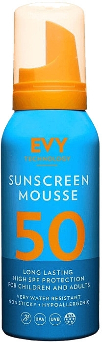 Sunscreen Mousse - EVY Technology Sunscreen Mousse SPF50 — photo N1