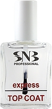 Nail Top Coat  - SNB Professional Express Top Coat — photo N1