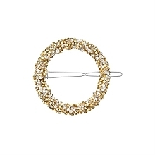 Fragrances, Perfumes, Cosmetics Round Hair Clip, gold - Avon