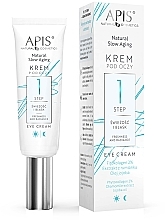 Eye Cream - APIS Professional Natural Slow Aging Step 1 Freshness And Radiance Eye Cream — photo N2