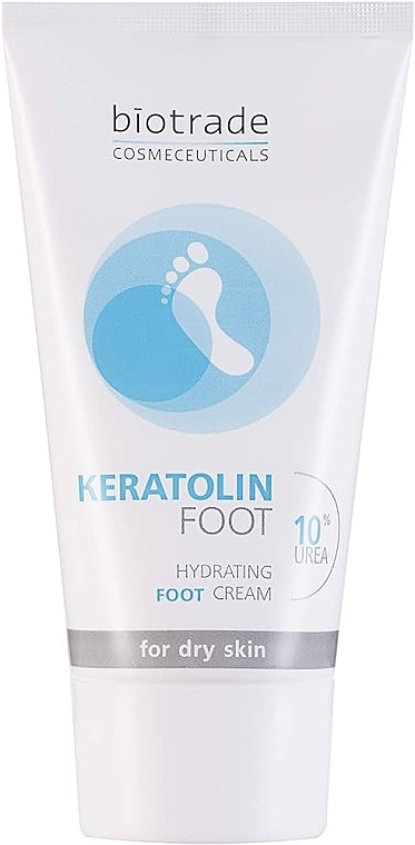 Moisturizing Foot Cream with 10% Urea - Biotrade Keratolin Hydrating Foot Cream 10% Urea — photo N1