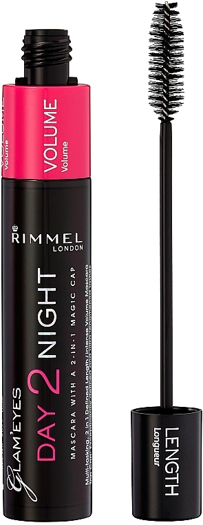 Lash Mascara - Rimmel Glam'Eyes Day 2 Night Mascara — photo N2