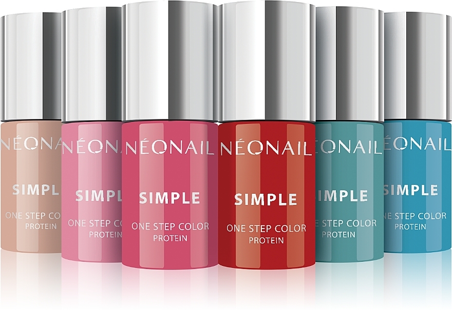 Nail Gel Polish - NeoNail Simple One Step Color Protein — photo N11