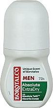 Roll-On Antiperspirant Deodorant - Borotalco Men Absolute Deo Roll-on Extra Dry Unique — photo N1
