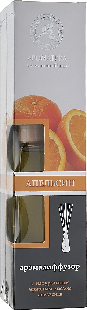 Reed Diffuser "Orange" - Aromatika — photo N1