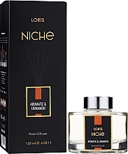 Aromatic Cinnamon Reed Diffuser - Loris Parfum Loris Niche Aromatic & Cinnamons — photo N1