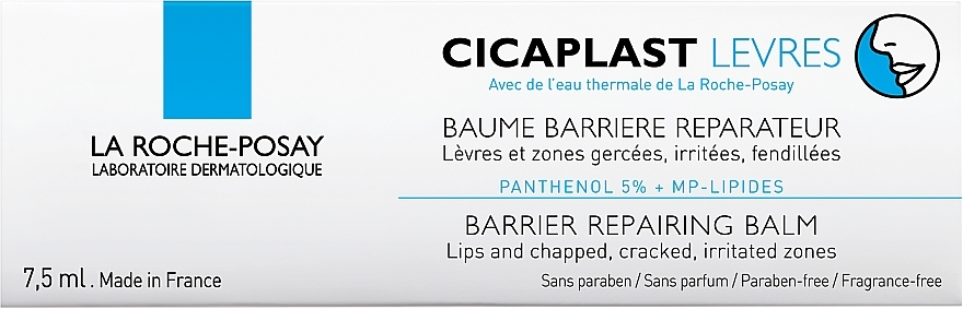 Repair Barrier Balm for Lips - La Roche-Posay Cicaplast Levres — photo N3