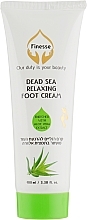 Fragrances, Perfumes, Cosmetics Soothing Foot Cream with Aloe Vera Extract - Finesse Relaxing Foot Cream