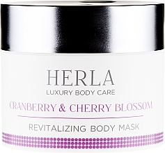 Body Mask - Herla Luxury Body Care Cranberry & Cherry Blossom Revitalizing Body Mask — photo N2