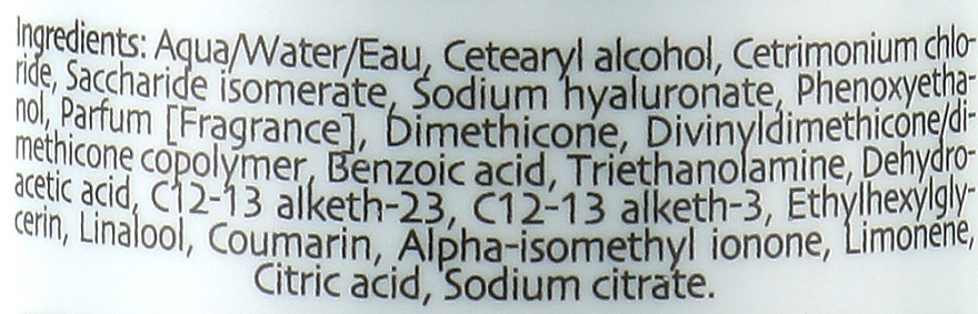 Ultra-Moisturizing & Smoothing Conditioner with Hyaluronic Acid - Phytorelax Laboratories Hyaluronic Acid Ultra-Hydrating Leave-In Conditioner — photo N2