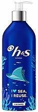 Fragrances, Perfumes, Cosmetics Anti-Dandruff Shampoo - Head & Shoulders Classic I love Sea, I Reuse