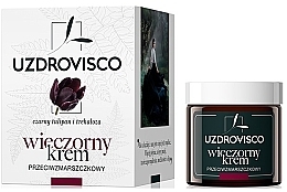 Fragrances, Perfumes, Cosmetics Anti-Wrinkle Night Face Cream - Uzdrovisco Black Tulip i Trehaloza Anti-wrinkle Night Cream