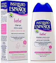 Fragrances, Perfumes, Cosmetics Baby Hair Shampoo - Instituto Espanol Bebe Bath Gel Without Soap Newly Born Sensitive Skin