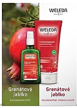 Fragrances, Perfumes, Cosmetics Set - Weleda Pomegranate Set (b/oil/100ml + sh/gel/200ml)