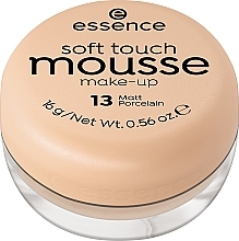 Fragrances, Perfumes, Cosmetics Foundation Mousse - Essence Soft Touch Mousse