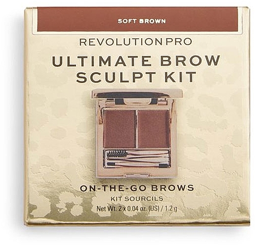 Brow Set - Revolution Pro Ultimate Brow Sculpt Kit — photo N2