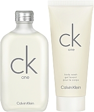 Calvin Klein CK One - Set (edt/100ml + sh/g/100ml) — photo N2