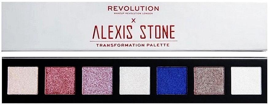 Eyeshadow Palette - Makeup Revolution X Alexis Stone The Transformation Palette — photo N1