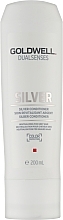 Blonde & Grey Hair Conditioner - Goldwell Dualsenses Silver Conditioner — photo N2