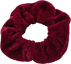 Velvet Hair Tie, maroon - Lolita Accessories — photo N1