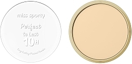 Face Compact Powder - Miss Sporty Perfect To Last 10H Long Lasting Pressed Powder — photo N2