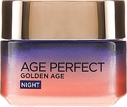 Night Cream - L'Oreal Paris Age Perfect Golden Age Night Cream — photo N3