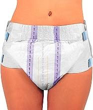 Super Seni Plus Adult Diapers, 55-80 cm - Seni Smal 1 Fit & Dry  — photo N4