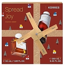 Korres Oceanic Amber Spread Joy - Set (edt/50 ml + sh/gel/250 ml) — photo N2