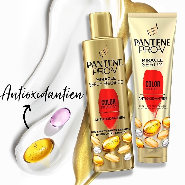 Colour Protection Shampoo - Pantene Pro-V Miracle Serum Shampoo Colour Protect — photo N2