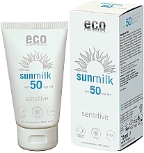 Fragrances, Perfumes, Cosmetics Raspberry & Pomegranate Sun Milk - Eco Sun Milk Raspberry and PomegranateBerry SPF 50