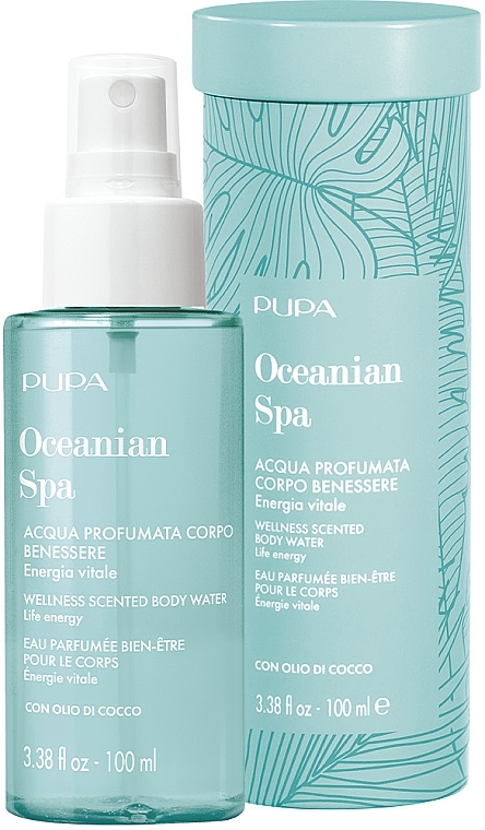 Set - Pupa Ocean Spa Kit 2023 (scented/water/100 ml + box) — photo N1