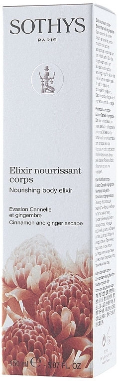 Rich Cinnamon & Ginger Body Elixir - Sothys Nourishing Body Elixir Cinnamon And Ginger Escape — photo N24