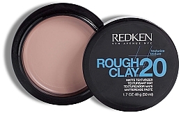 Texturizing Hair Clay - Redken Rough Clay Matte Texturizer 20 — photo N3