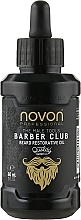 Fragrances, Perfumes, Cosmetics Beard Oil - Novon Professional Barber Club Beard Restorative Oil