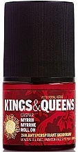 Fragrances, Perfumes, Cosmetics Kings & Queens Caspar Myrrh - Roll-on Deodorant