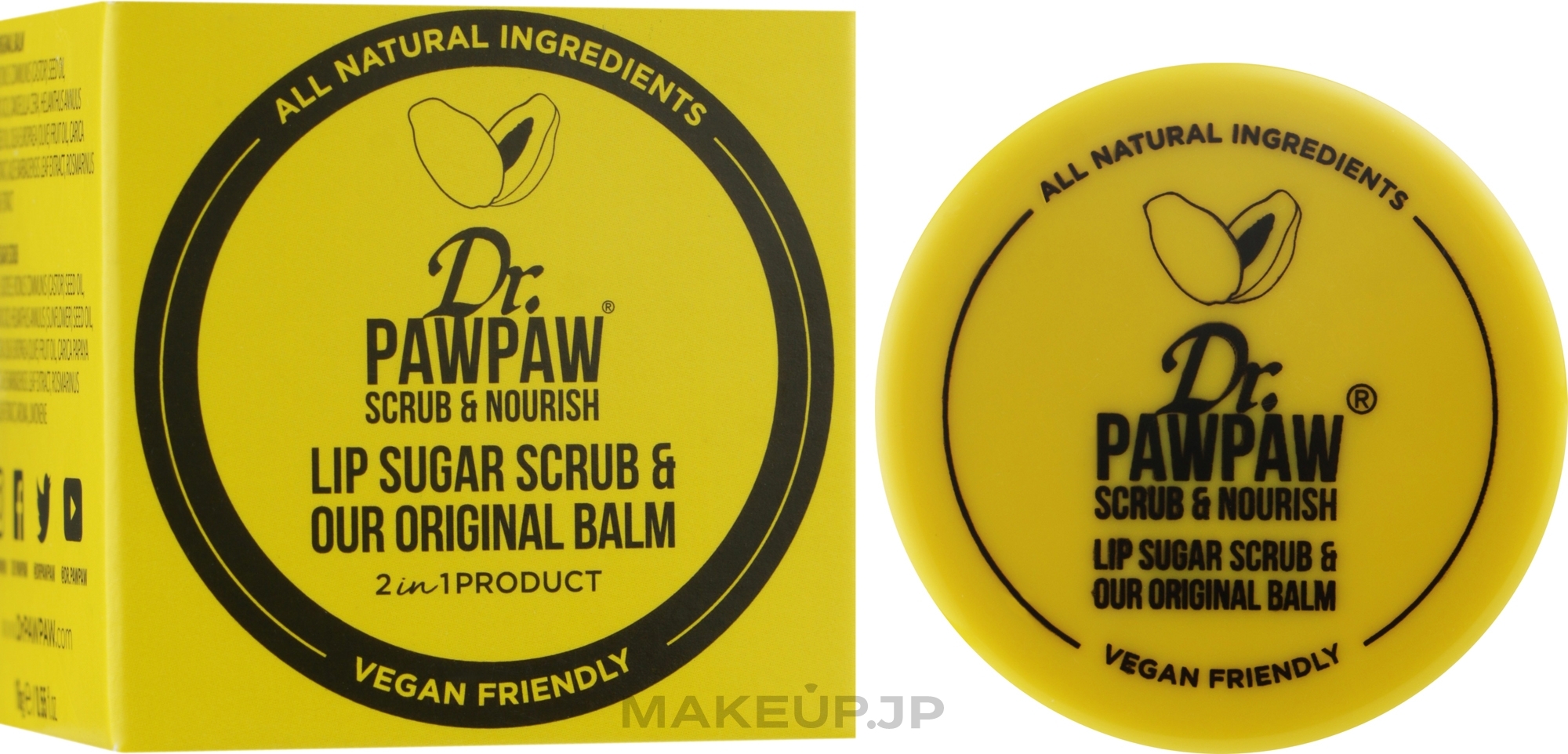 Lip Scrub - Dr. PAWPAW Scrub & Nourish — photo 16 g